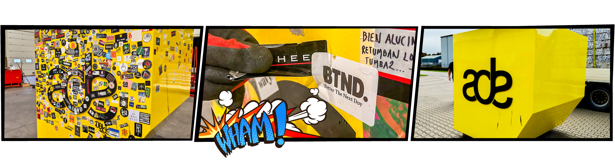 Stickers Verwijderen ADE Cube header